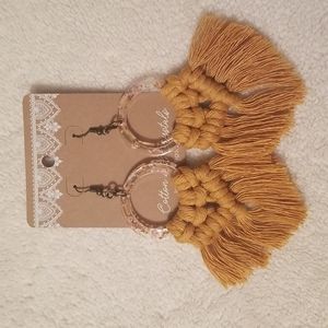 Macrame earrings